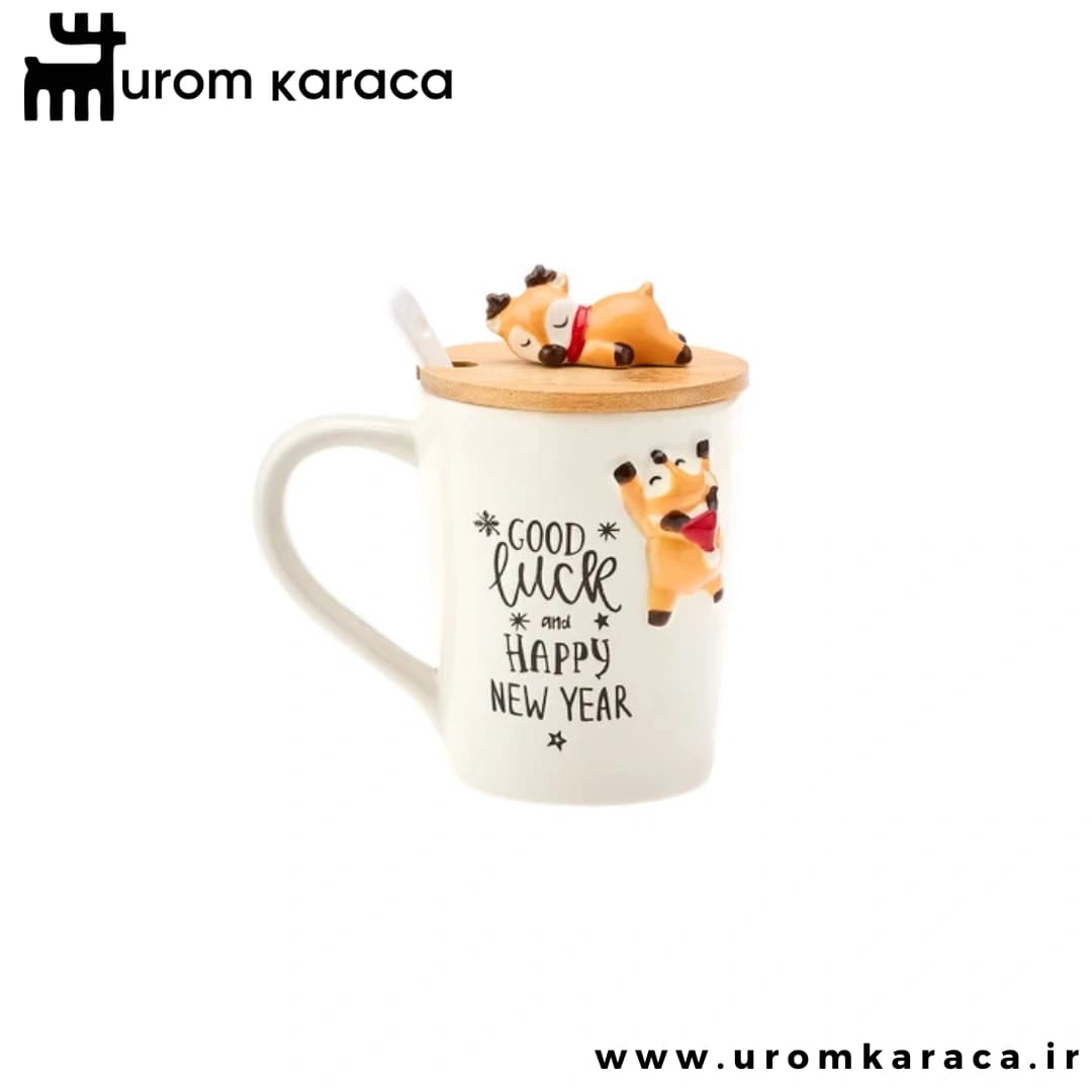 ماگ درب دار کاراجا New year elk