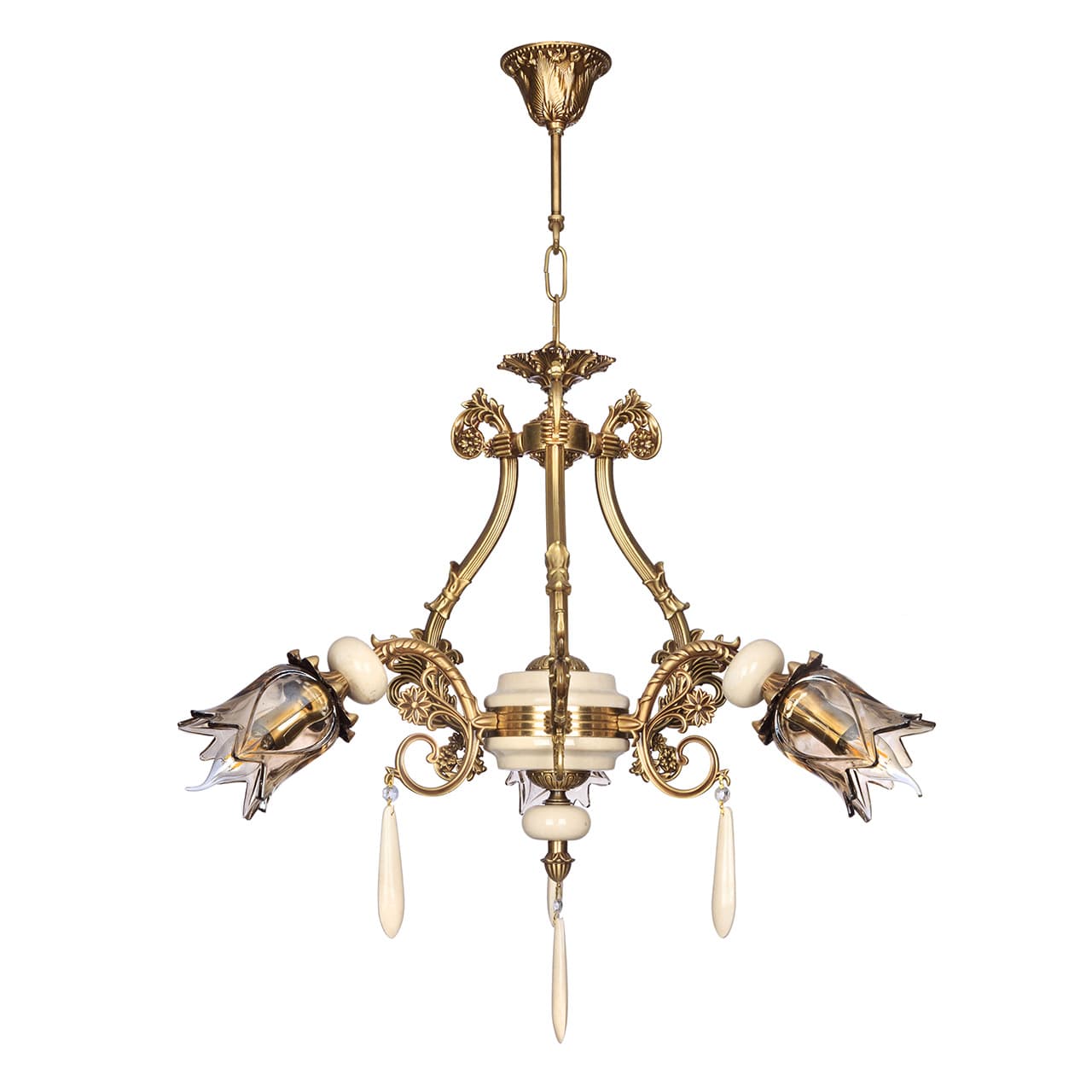 لوستر سه شعله چشمه نور کد E4953/3A