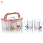 ست چایخوری ۴ نفره اکو دسته دار