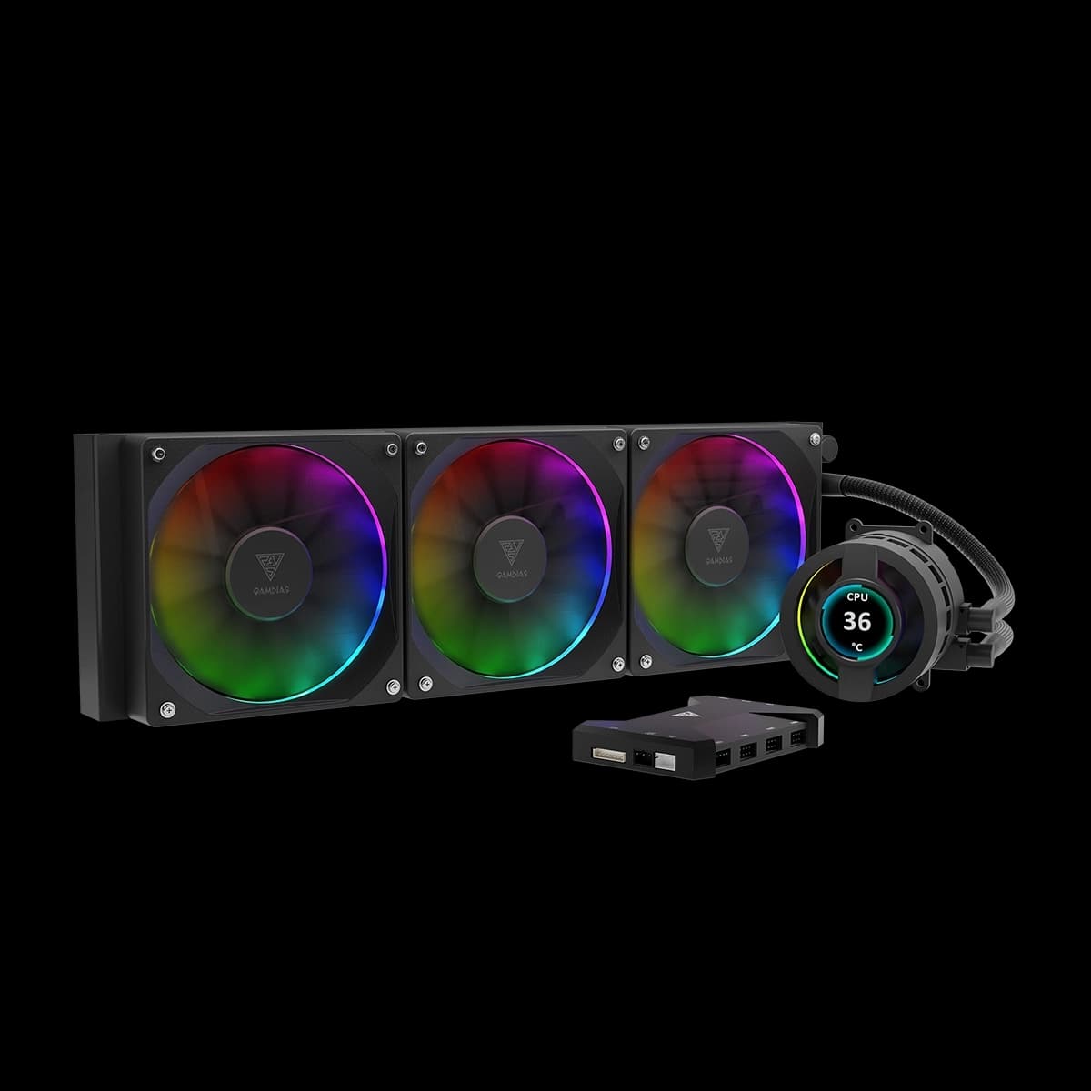 خنک کننده پردازنده مایع گیم دیاس Chione P3-360U