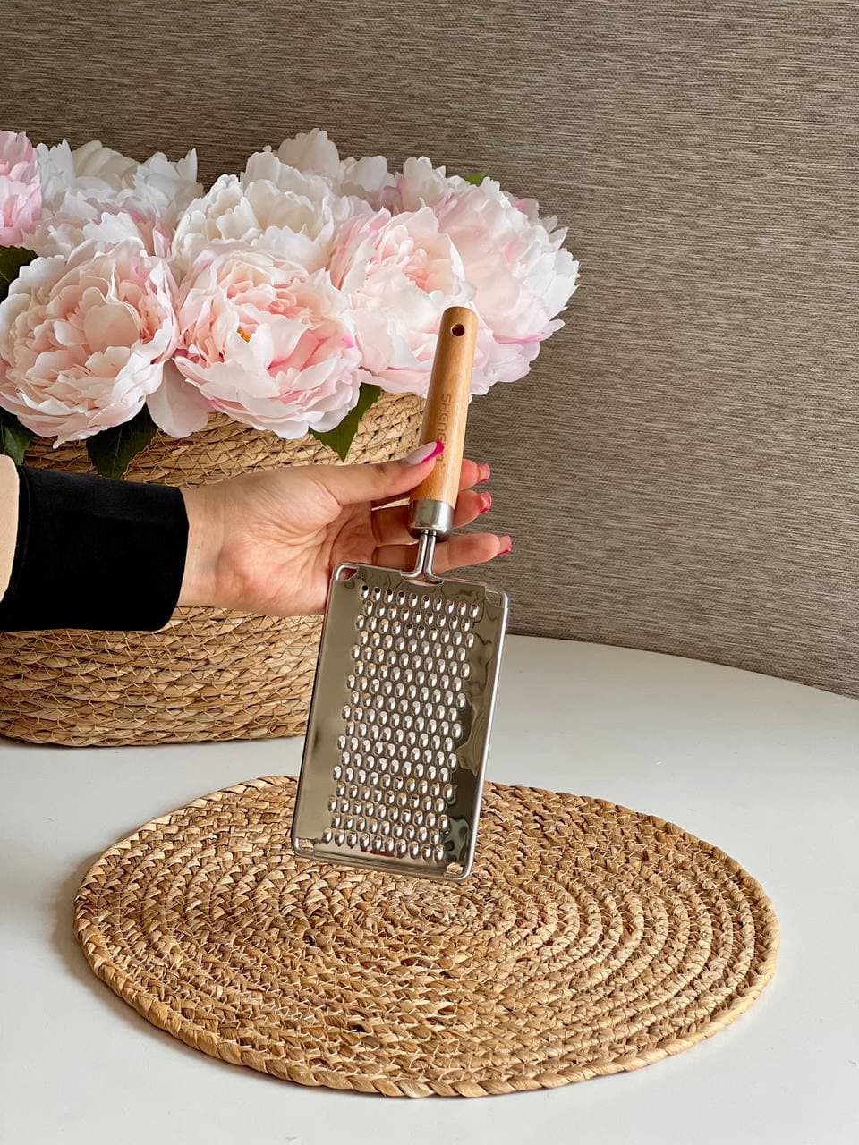 رنده ریز دسته چوبی شنگیا