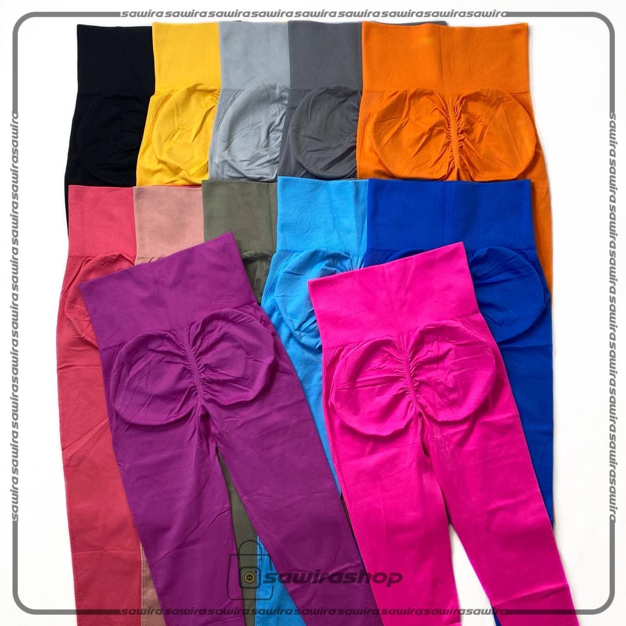 لگ سیملس اوریجینال پشت چین دار رنگی زنانه – (کد: ۱۶۶۲)