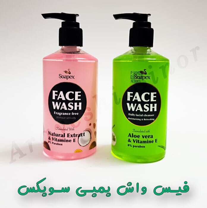 فیس واش پمپی سوپکس 350ml