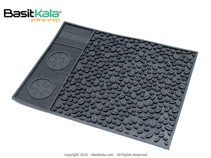 مت بار گرم پلاستیکی 40×30 طرح دانه قهوه گتر