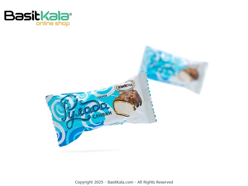 مینی ویفر با مغز کرم شیری و روکش شکلاتی رولادا آکوند