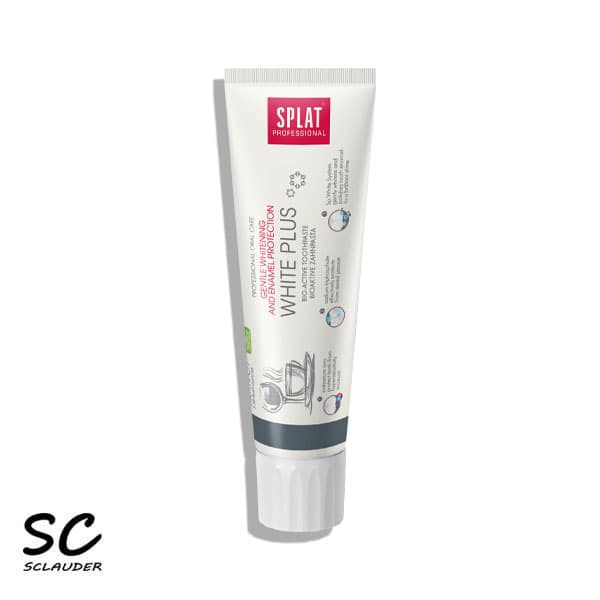 خمیر دندان سفید کننده قوی گیاهی اسپلت splat حجم 100 میلی لیتر