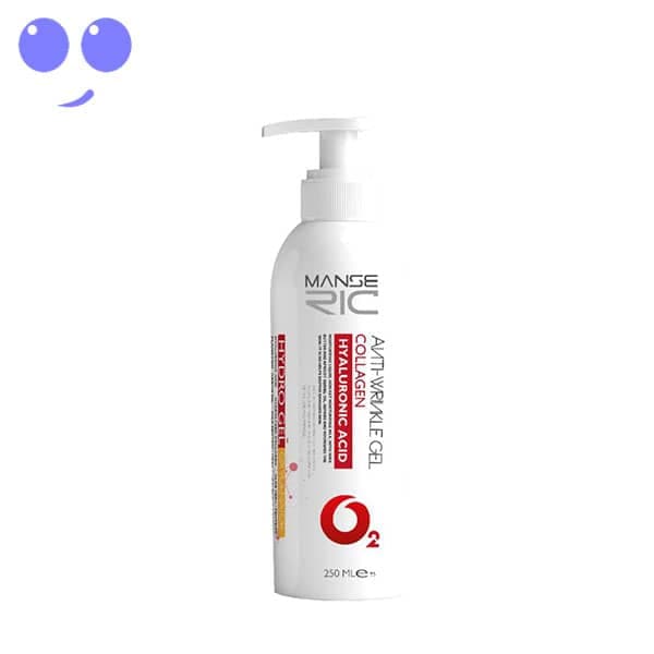 خرید ژل ضد چروک کلاژن ساز مانسریک 250 میل قیمت ارزان