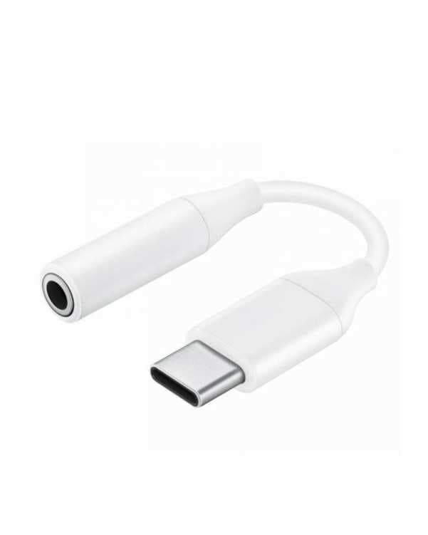 مبدل USB-C به جک سفید 3.5 میلی متری مدل UC-HJA