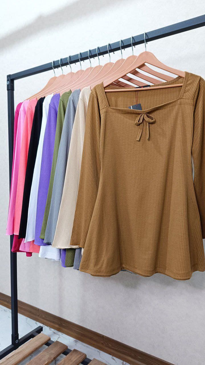 پیراهن دامنی پاپیون کد 6025