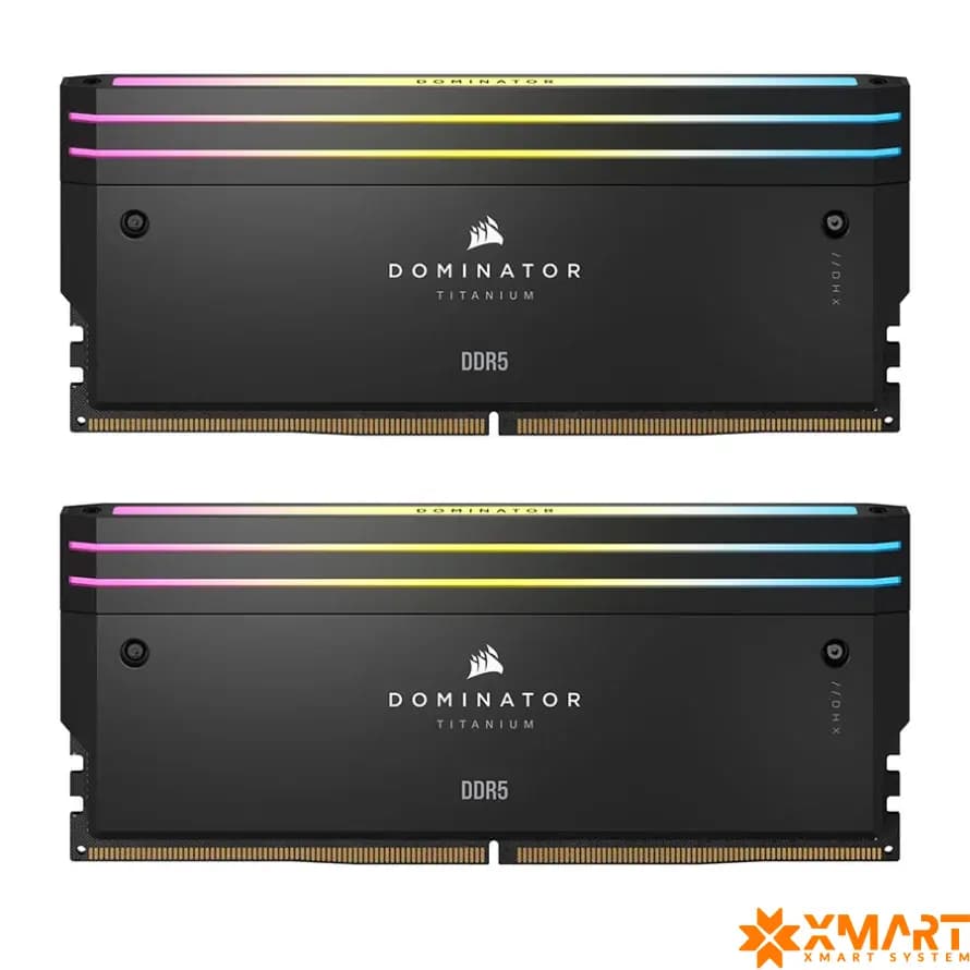 رم کورسیر Corsair 32GB 7200MHz CL34 Dominator Titanium RGB
