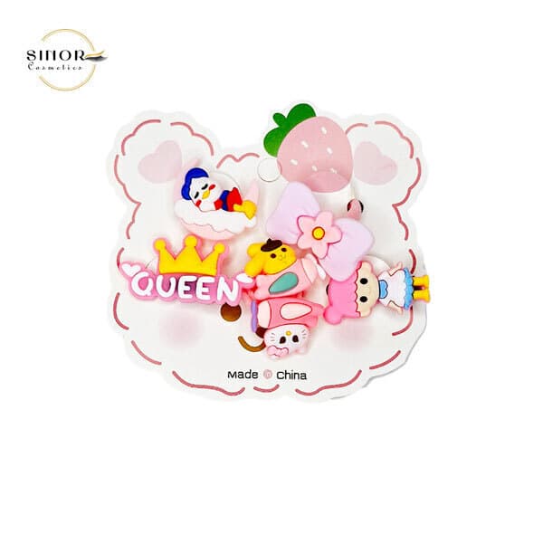 کش مو کارتی مدل توت فرنگی