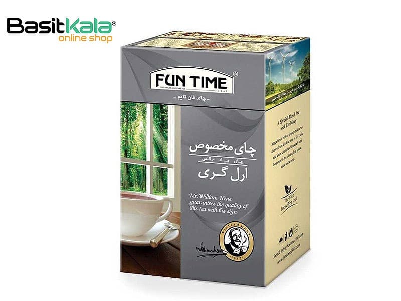 چای ارل گری 450 گرمی مخصوص فان تایم Fun Time