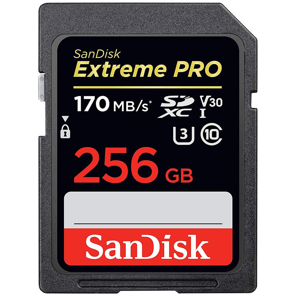 کارت حافظه SDXC سن دیسک مدل Extreme Pro V30 کلاس 10 استاندارد UHS-I U3 سرعت 200mbps ظرفیت 256 گیگابایت