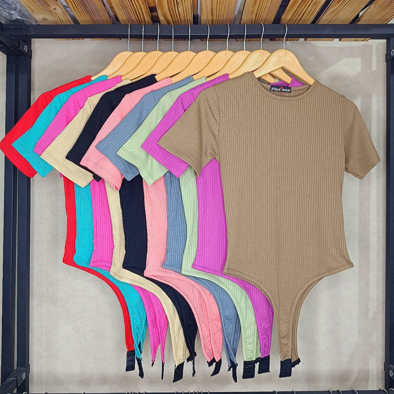 بادی آستین کوتاه بیسیک کد 7821