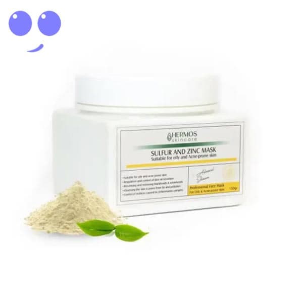 خرید ماسک زینک و گوگرد ضد جوش هرموس حجم 150 گرم قیمت ارزان