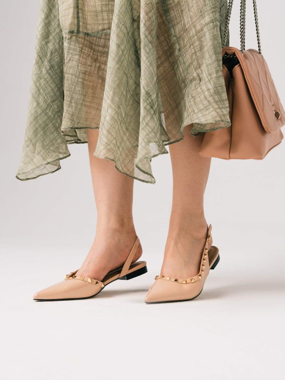 صندل زنانه رزمری مدل ROSE MERRY SH6017 رنگ بژ