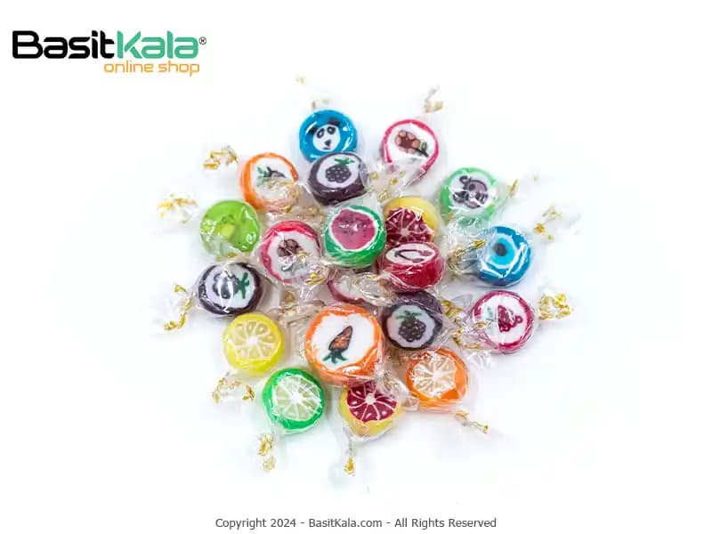 مینی آبنبات دست ساز میوه‌ای لاکچری آدرین