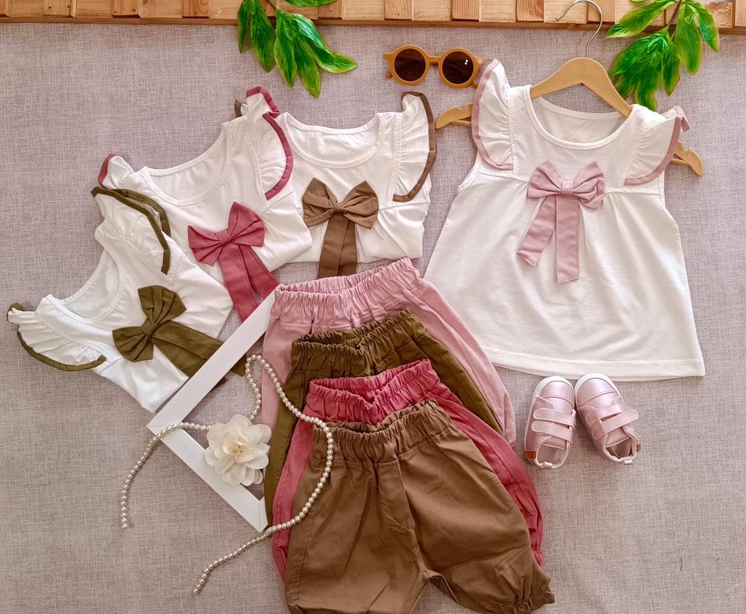 ست دخترانه پاپیون