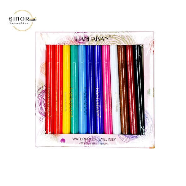 خط چشم رنگی هندیان