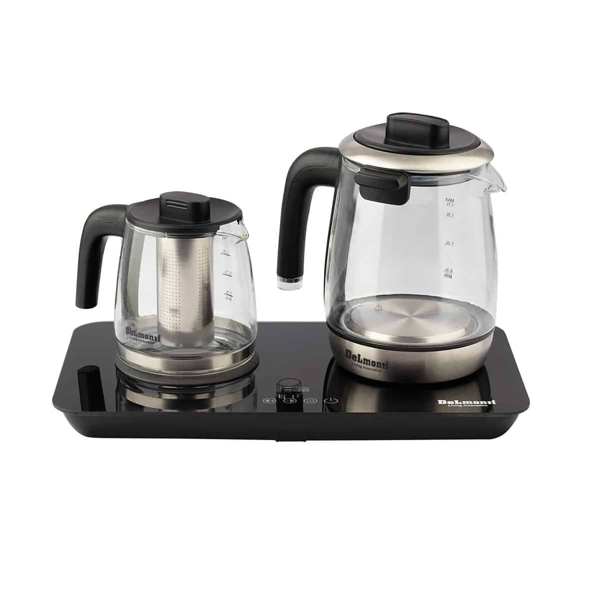 چای ساز دلمونتی مدل DL 420 صفحه لمسی پیرکس