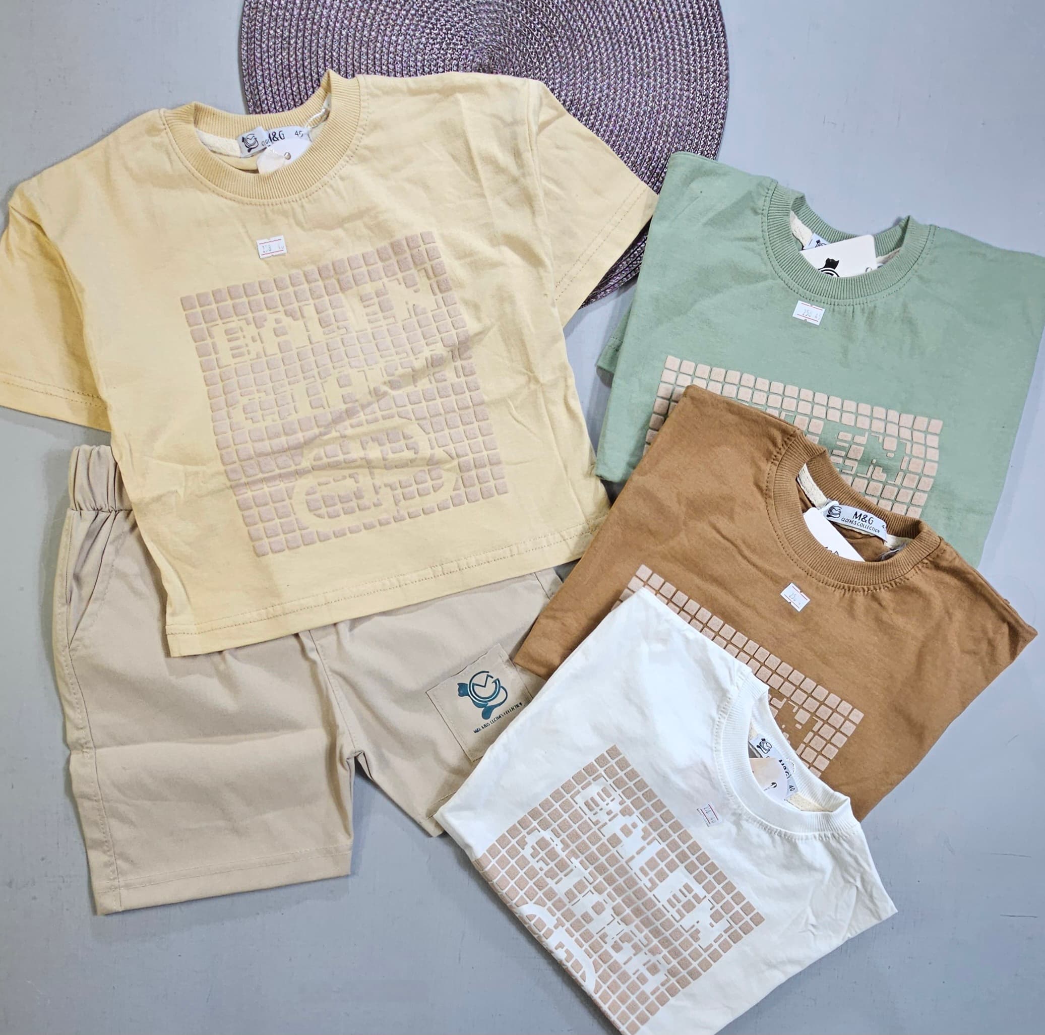 تیشرت شلوارک پسرانه