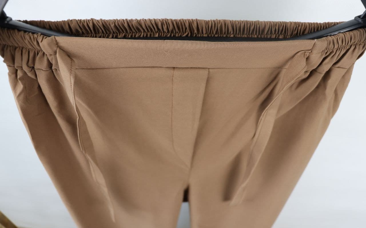 شلوار بگ کمر کش بند دار کد 7090