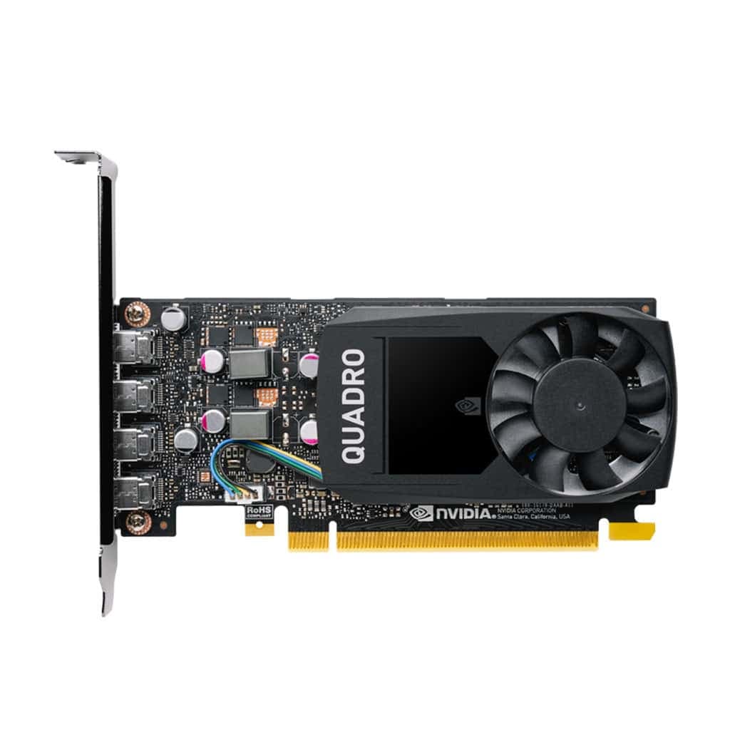 کارت گرافیک پی ان وای مدل Nvidia Quadro P1000 کارکرده