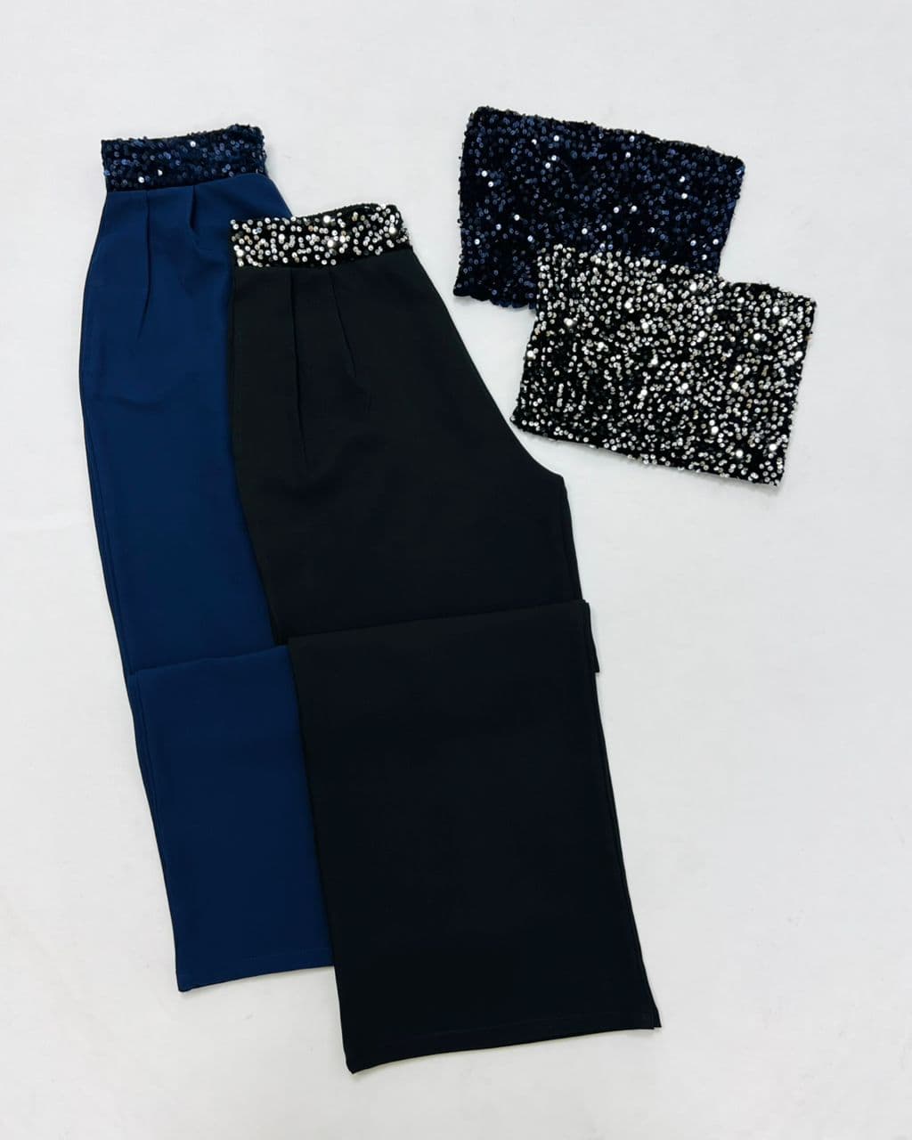 ست کراپ و شلوار