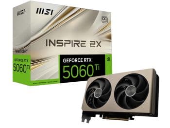 کارت گرافیک ام اس آی مدل GeForce RTX 5060 Ti 16G INSPIRE 2X OC 16GB