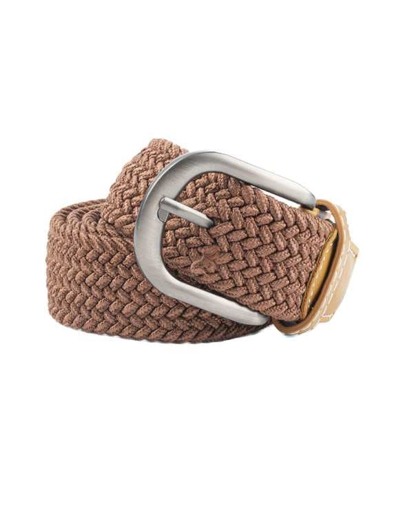 کمربند مردانه بافت کشی قهوه ای روشن بیسراک Bisrak مدل MB-CHB3-2-34