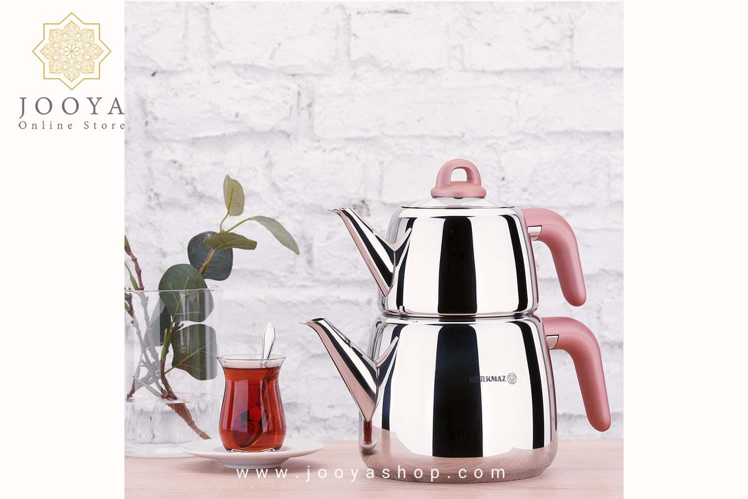 کتری و قوری 2 لیتر بلا کرکماز