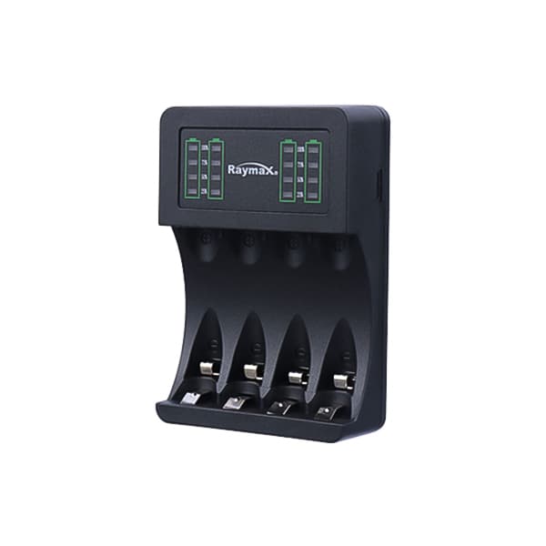 شارژر باتری چهارتایی پریزی Raymax
