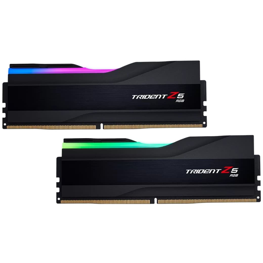 رم جی اسکیل GSKILL Trident Z5 RGB BLACK 32GB (2x16GB) 5600MT/s CL40 DDR5