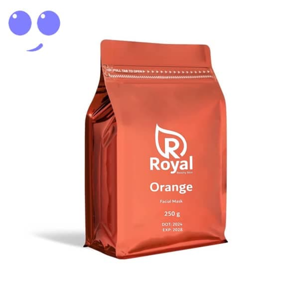 خرید ماسک لاتکسی ویتامین سی پرتقال رویال 250 گرم قیمت ارزان