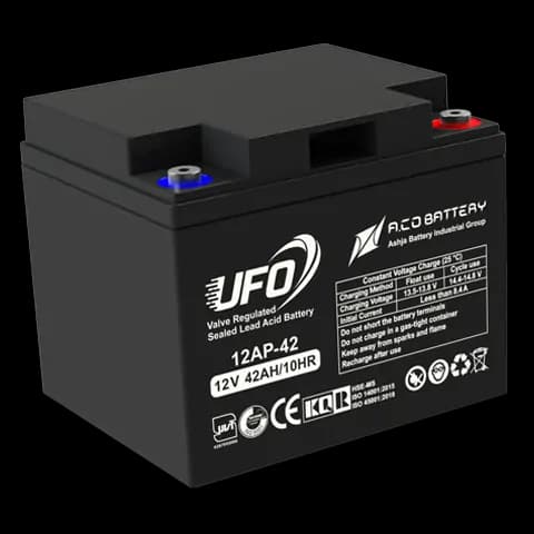 قیمت و خرید باتری یو پی اس 42 آمپر یوفو – UPS BATTERY UFO 42A