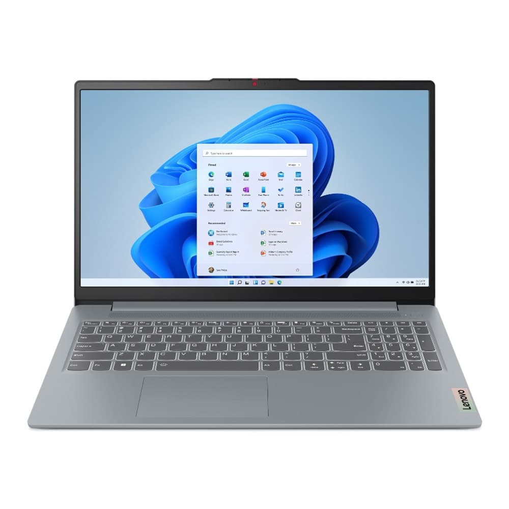 لپ تاپ 15.6 اینچی لنوو مدل IdeaPad 3 slim3 core i3 1315U 8GB 1TB SSD intel+موس هدیه و نصب ویندوز رایگان