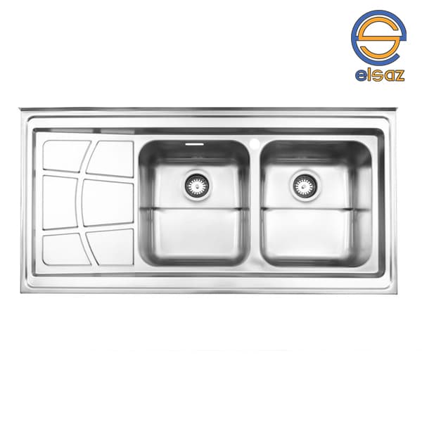 سینک روکار استیل البرز مدل 762