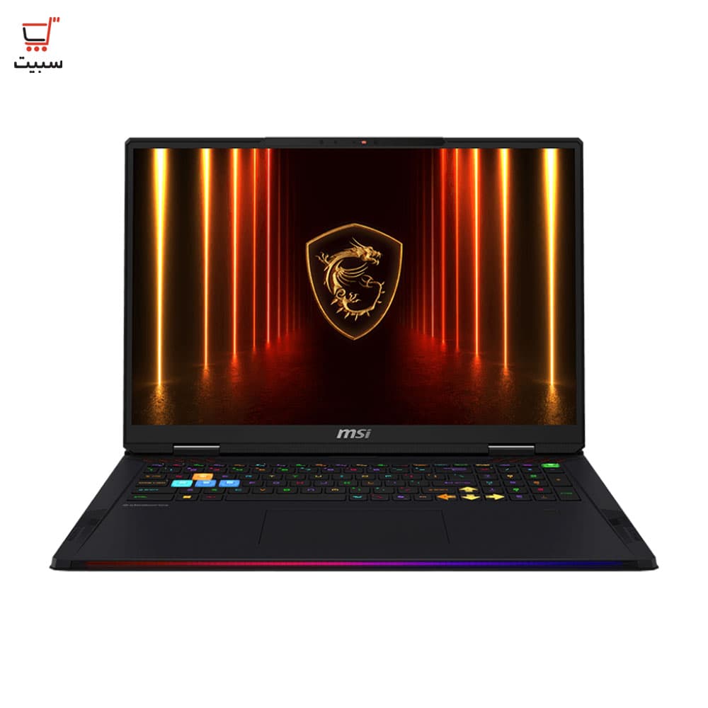 لپ تاپ 18 اینچی گیمینگ ام اس آی مدل Raider 18 HX AI A2XWJG Ultra 9 285HX 64GB 4TB SSD 24GB RTX 5090