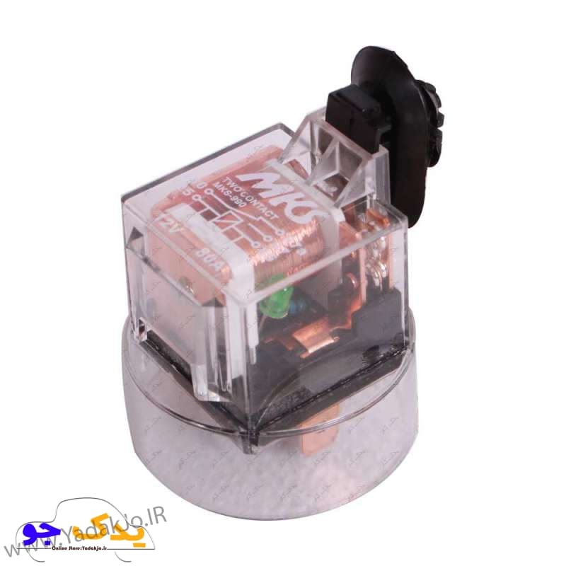 رله فن ۴۰۵ شیشه ای 80 آمپر
