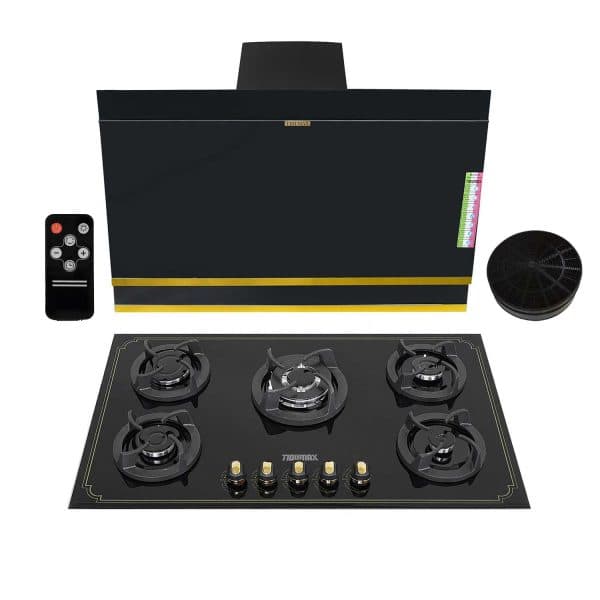 ست هود و گاز تیدومکث (Tidumax) مدل سورنا طلایی