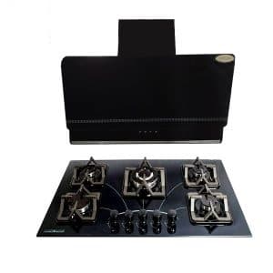 ست هود و اجاق گاز صفحه ای دنپاسر مدل SET 1002