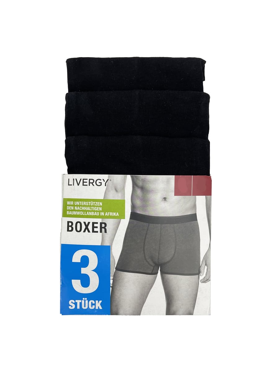 شورت مردانه باکسر پادار برند لیورجی (پک 3 عددی) کد male1931