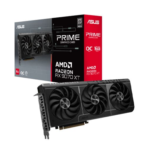 کارت گرافیک ایسوس مدل Prime Radeon RX 9070 XT OC Edition 16GB GDDR6