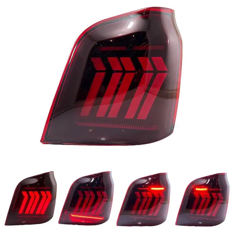 چراغ خطر اسپرت پراید ۱۱۱ طرح ۴۰۸ قرمز