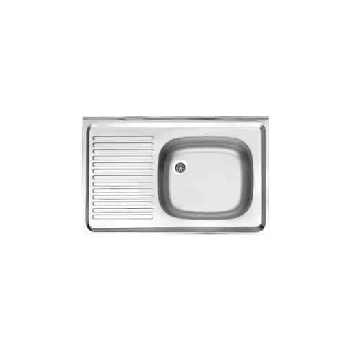 سینک روکار استیل البرز مدل 5.*60*80