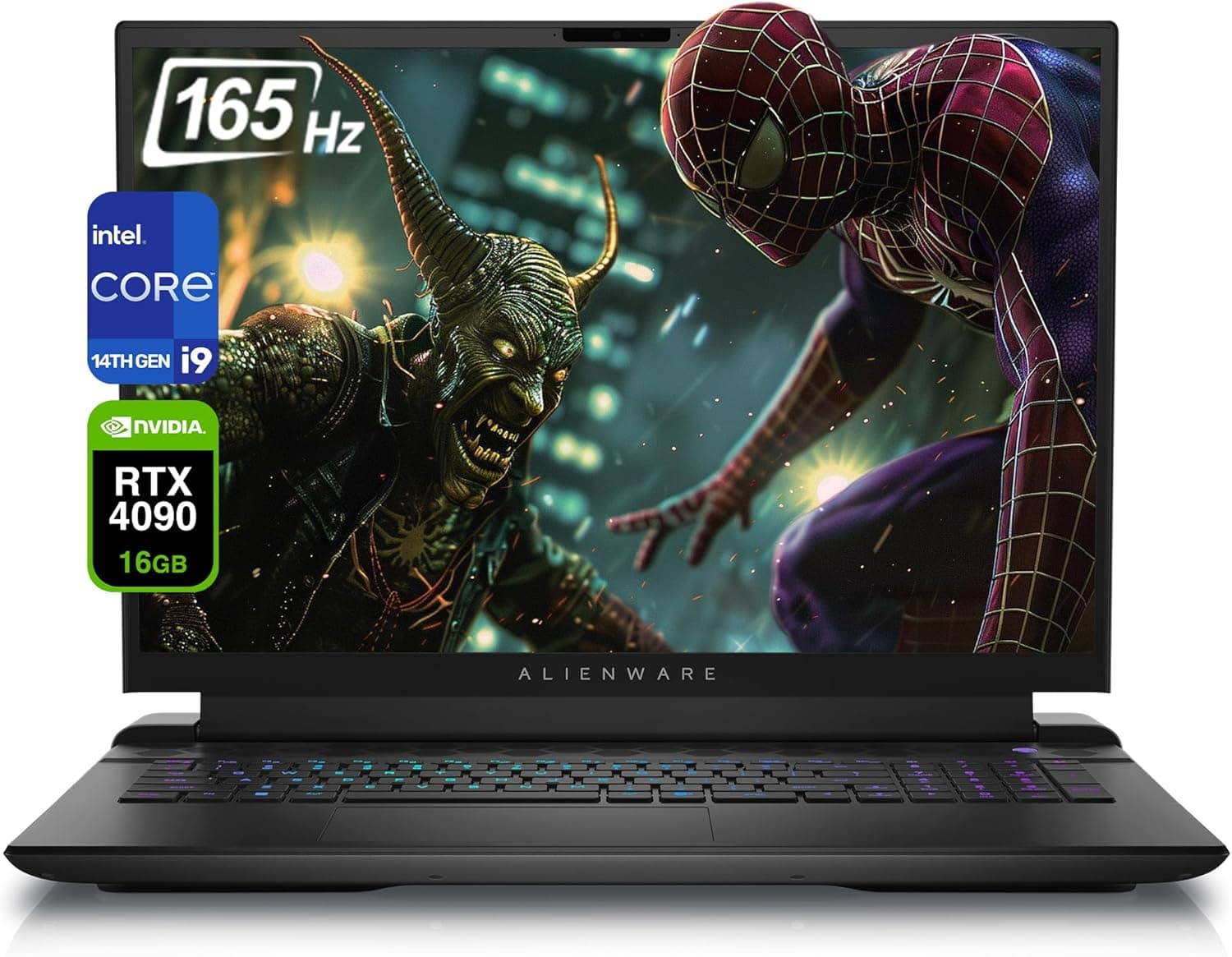 لپ تاپ 18 اینچی گیمینگ دل مدل Alienware Gaming i9 14900HX 64GB 4TB SSD 16GB RTX4090