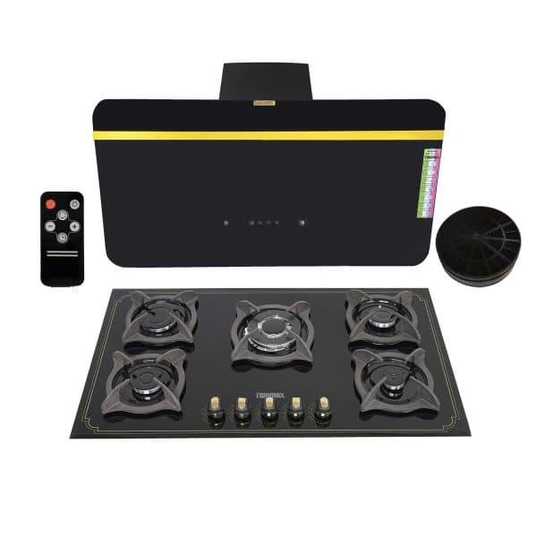 ست هود و گاز تیدومکث (Tidumax) مدل اطلس طلایی