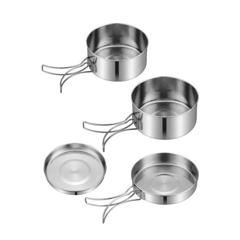 ست 4 تکه قابلمه مسافرتی و کوهنوردی