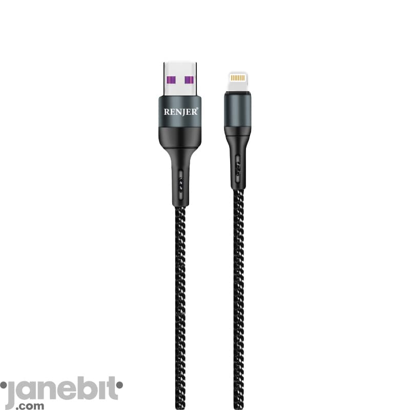 کابل شارژ اپل برند: RENJER مدل: RJ-44