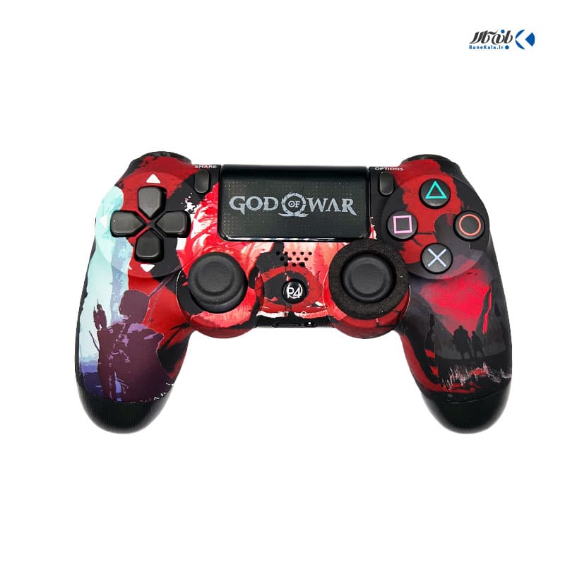 دسته بازی پلی استیشن 4 - مدل طرح خدای جنگ هایکپی